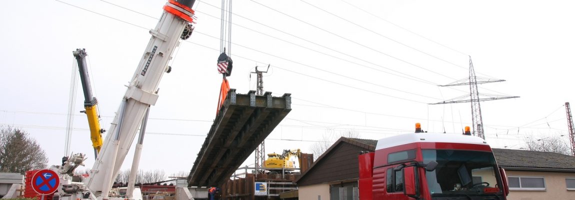 Neubau von Eisenbahnbrücken in Hannover – Ausbau der Behelfsbrücken