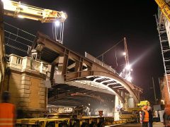Erneuerung der Schiffgrabenbrücke in Hannover